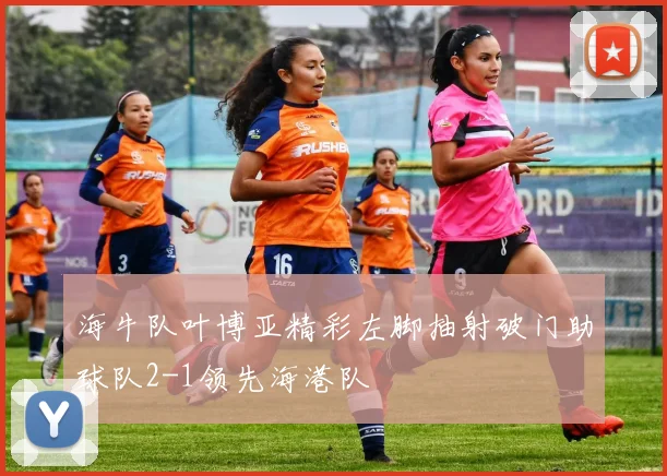 海牛队叶博亚精彩左脚抽射破门助球队2-1领先海港队